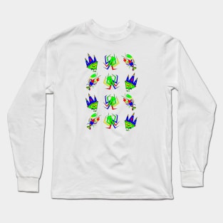 Spiky Sealife Long Sleeve T-Shirt